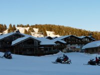 les Saisies fin de journée